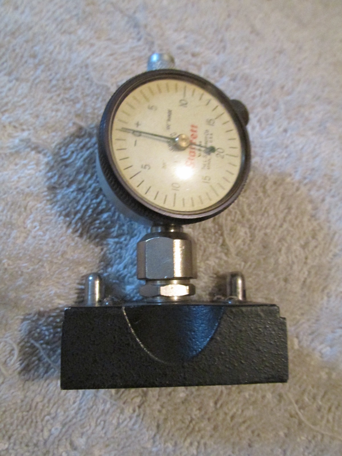 Vintage Starrett No 81-144 Jeweled Dial Indicator Gauge Machinist Tool USA Made