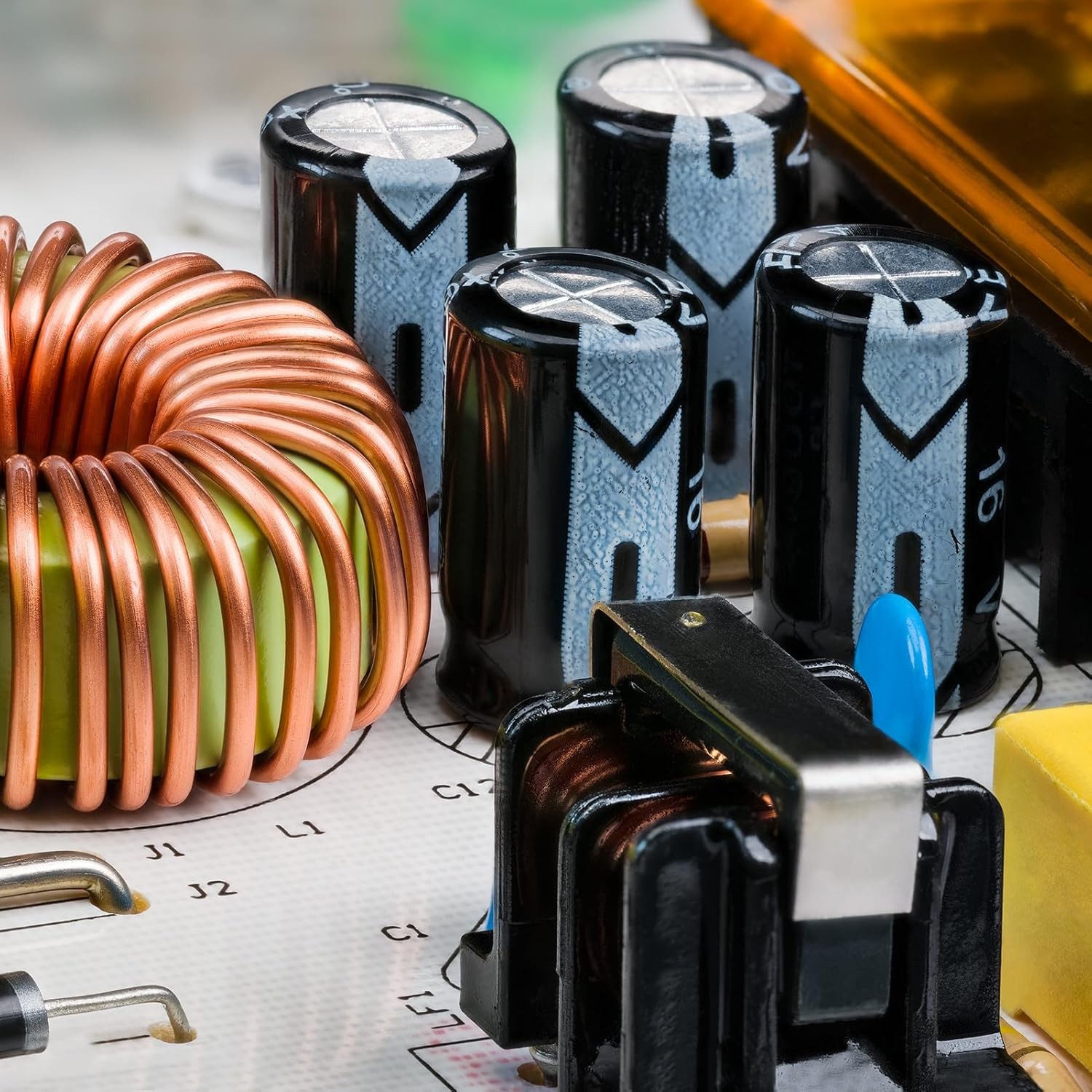 Electrolytic Capacitor Assortment Kit 24 Values