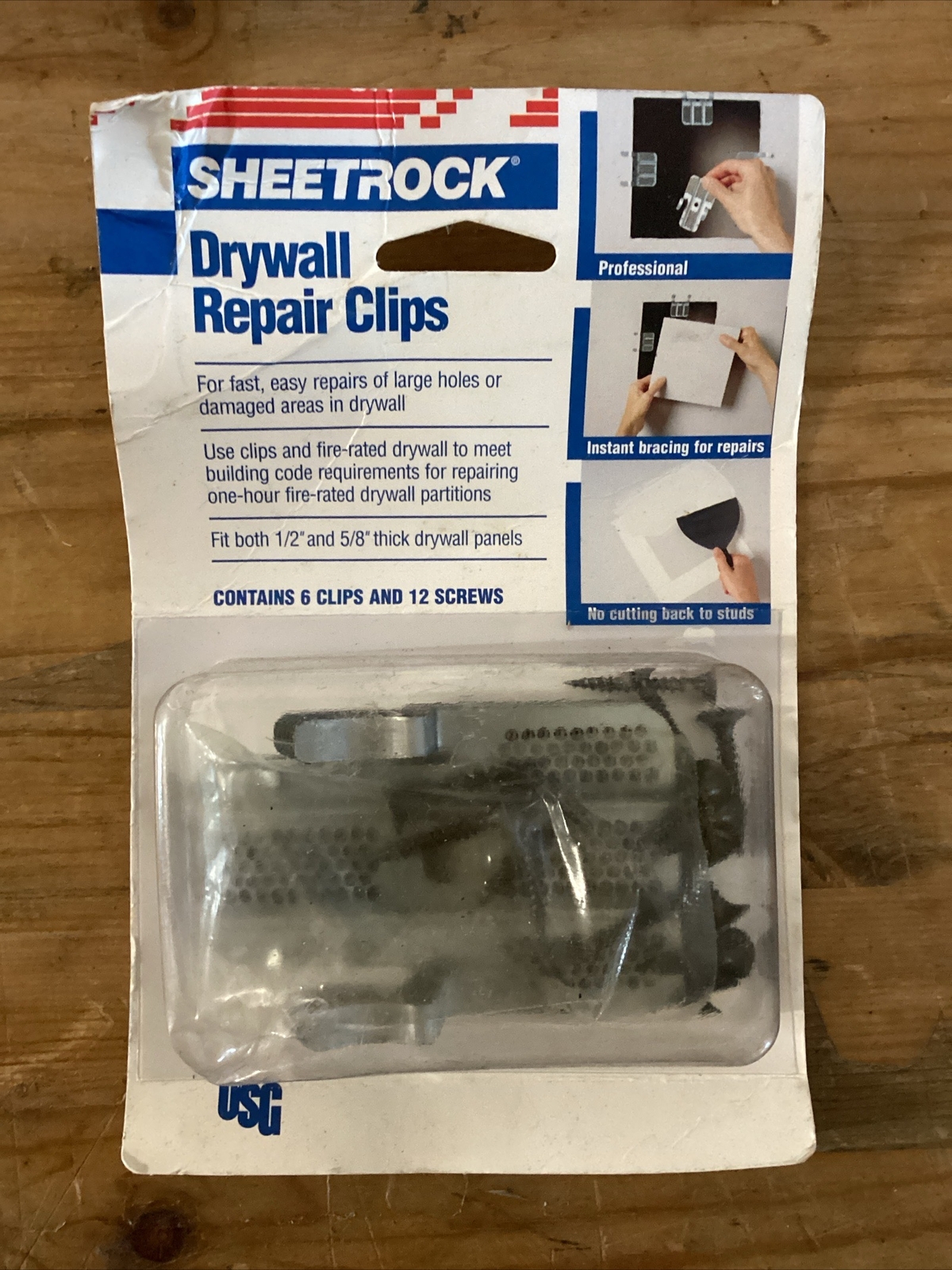 Sheetrock Drywall Repair Clips Misc2