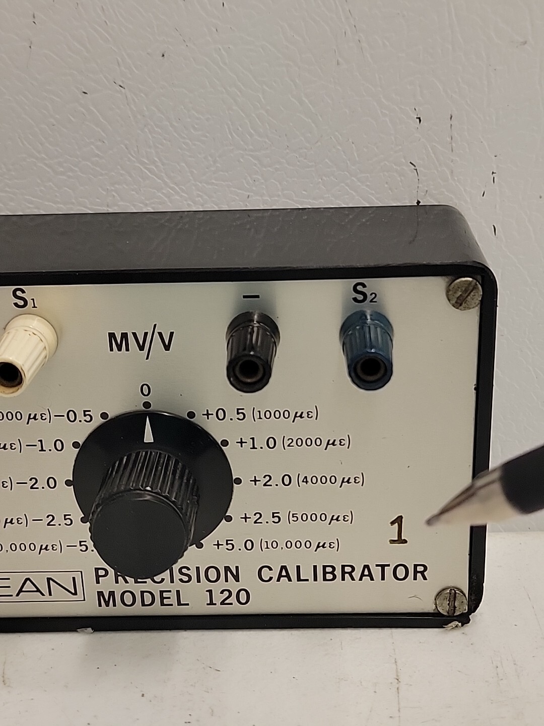 Load Design Material Bean Precision Calibrator Model 120-USED👁