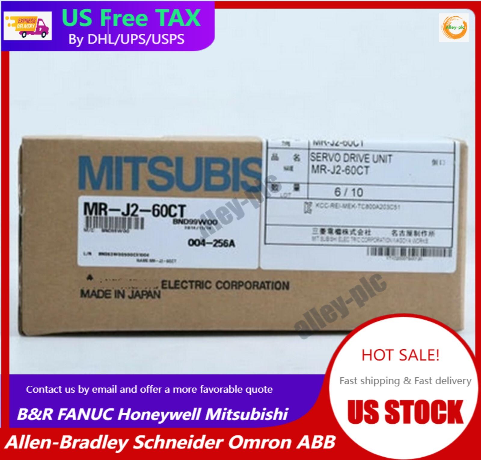Mitsubishi MR-J2-60CT Servo Drive 1PC New Fast Shipping MR-J2-60CT  US Free TAX