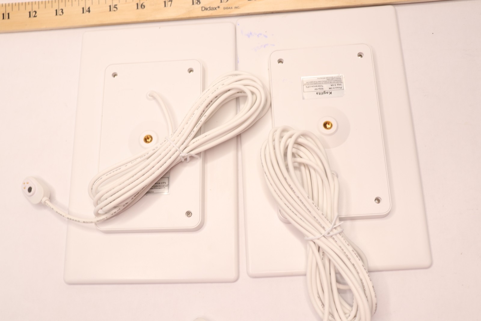 (2-Pk) Kagtlta Solar Panel Compatible with Ring Spotlight Cam Battery