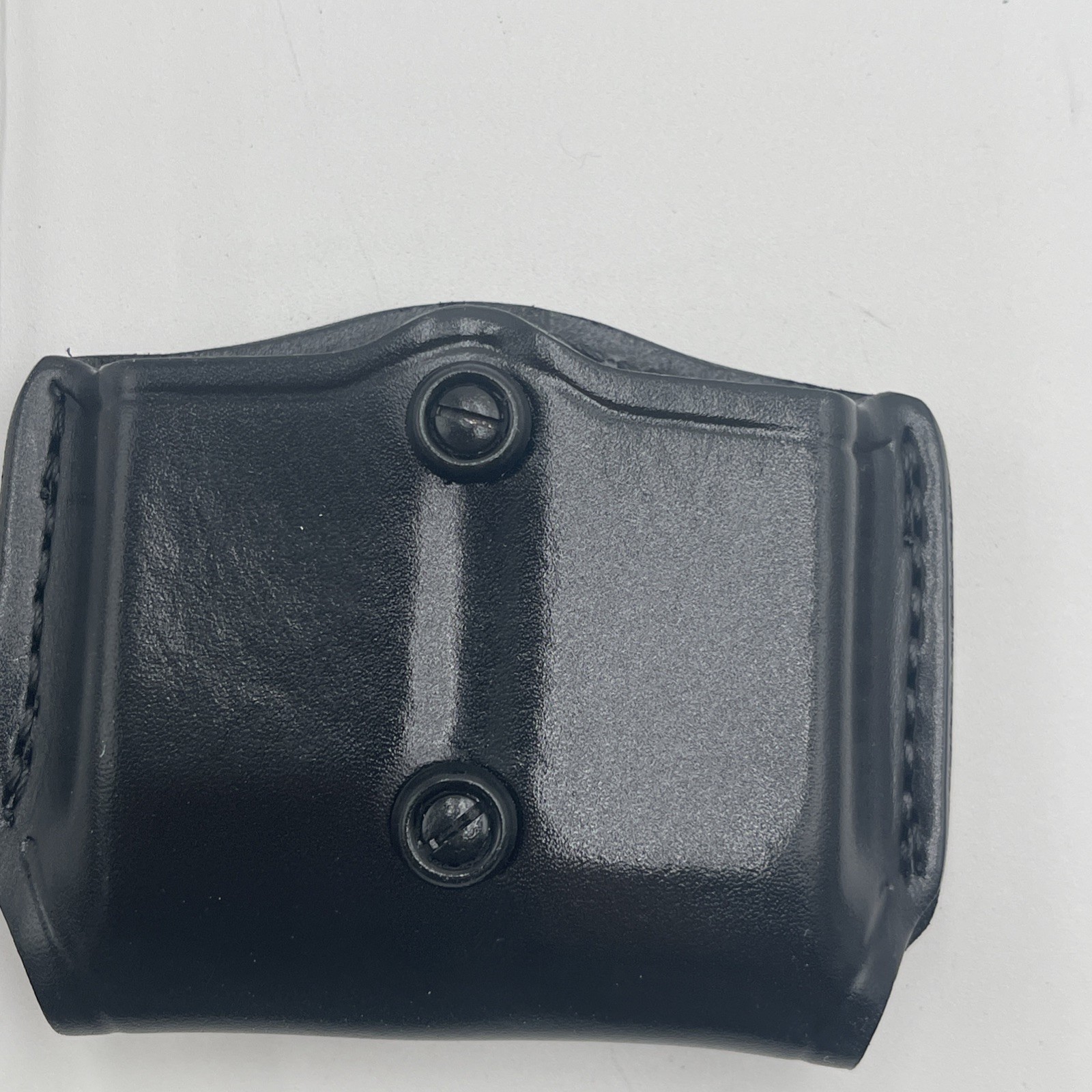 Gould & Goodrich 851 Gold Line Double Mag Case with Belt Loops Glock 17 19 Etc