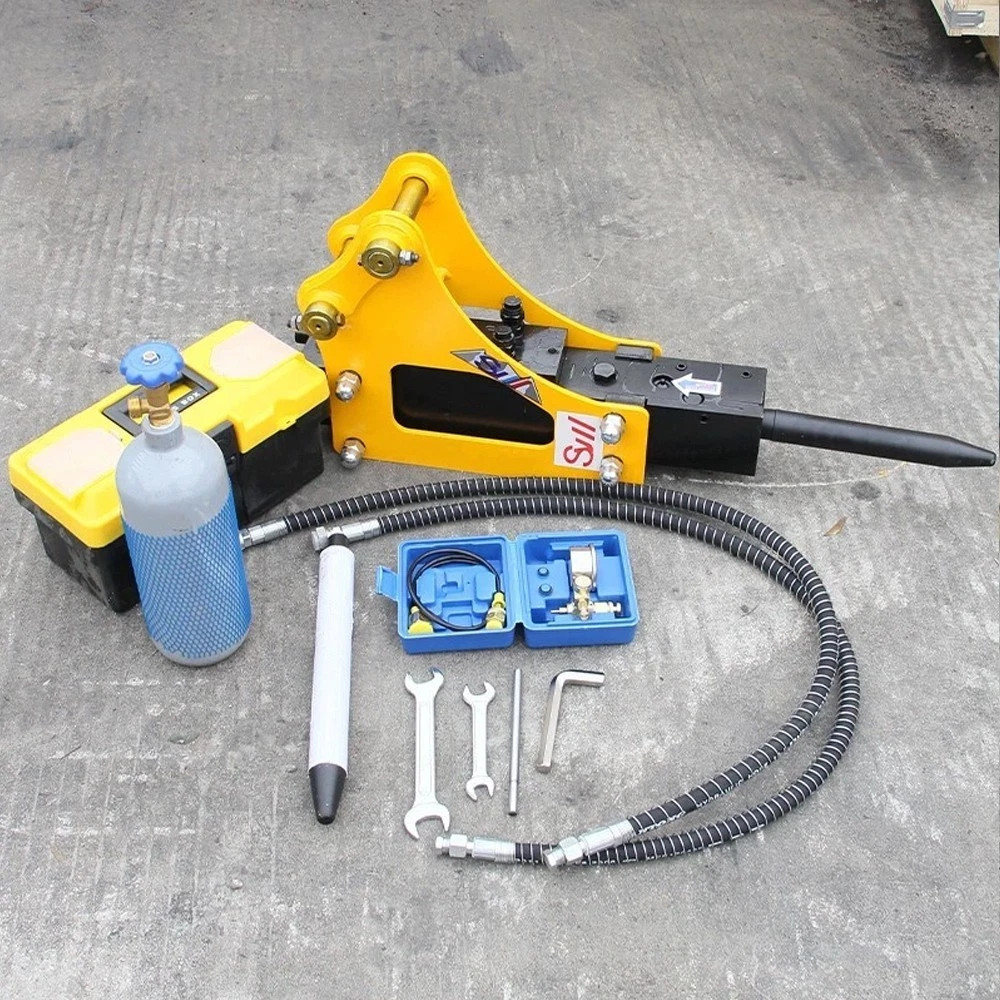 Hydraulic Breaker Hammer for 0.8-1.5 Ton Mini Excavator Attachment - Free Ship