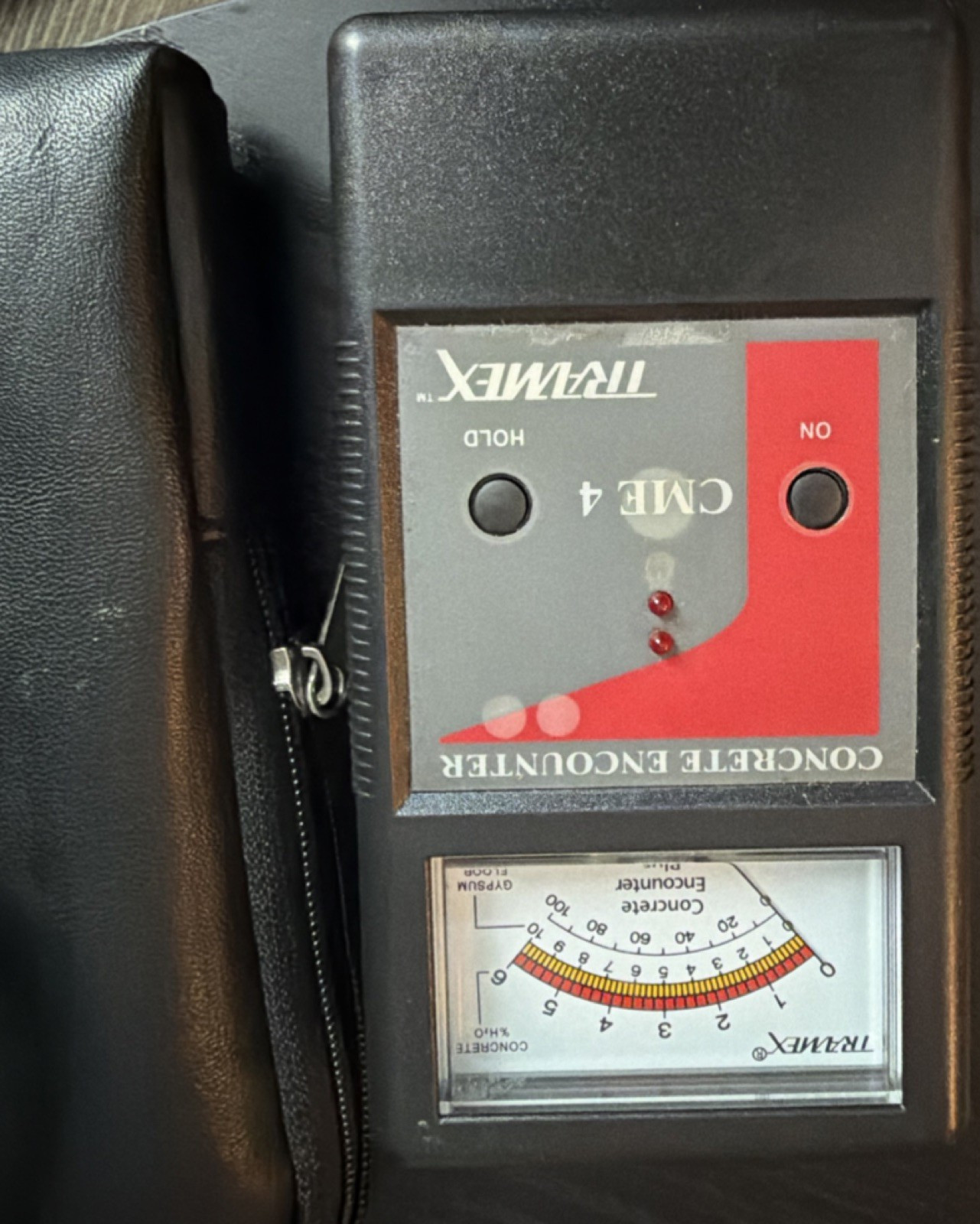 Tramex CME 4 Moisture Meter Electric Analog/Digital Display Hold CEP 6052676