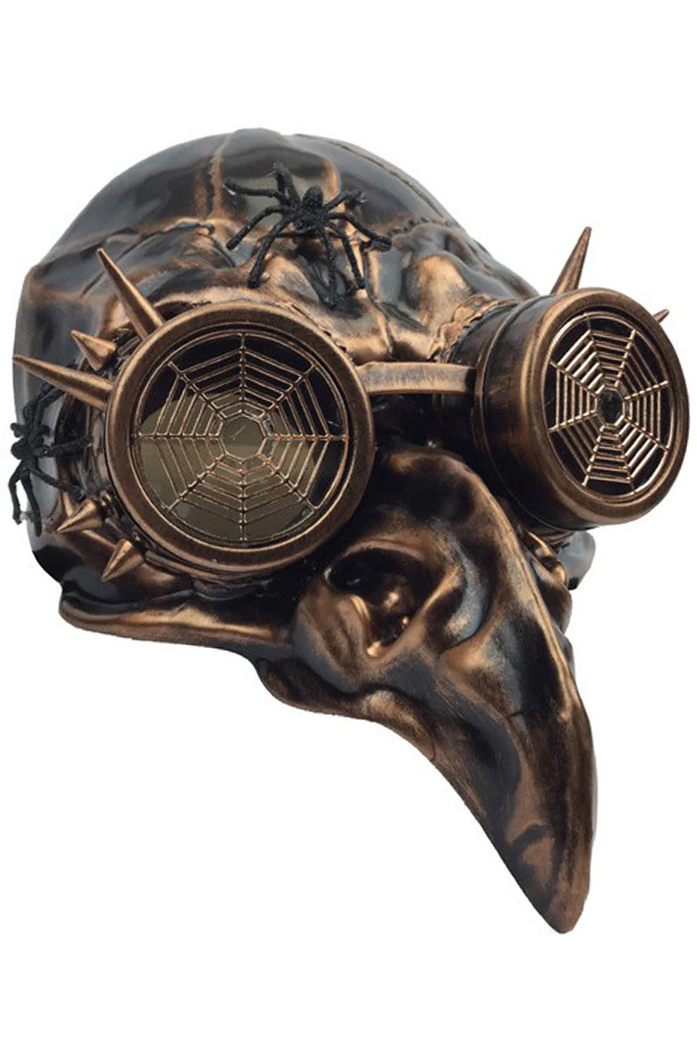 Steampunk Fowl Mask Goggles (Copper)
