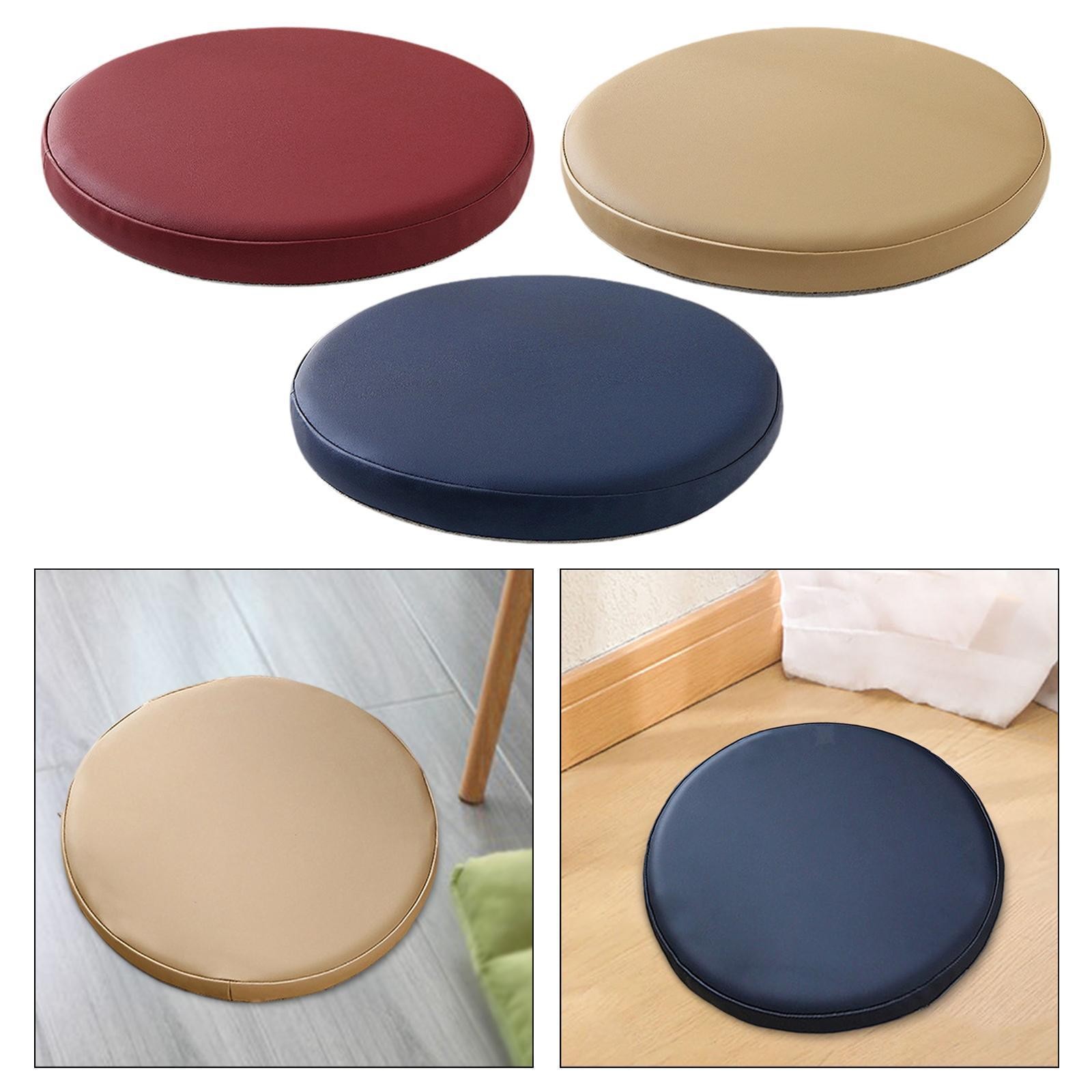 High Stool Seat Cushion 36 cm PU Leather Soft for Salon Hotel Indoor/Outdoor