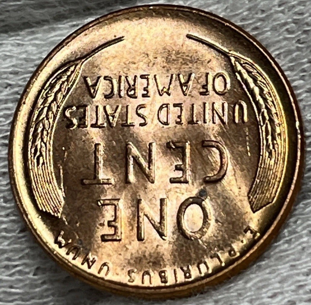 1957 D/D Wheat Penny Errors DDO Die Clash Uncirculated #1