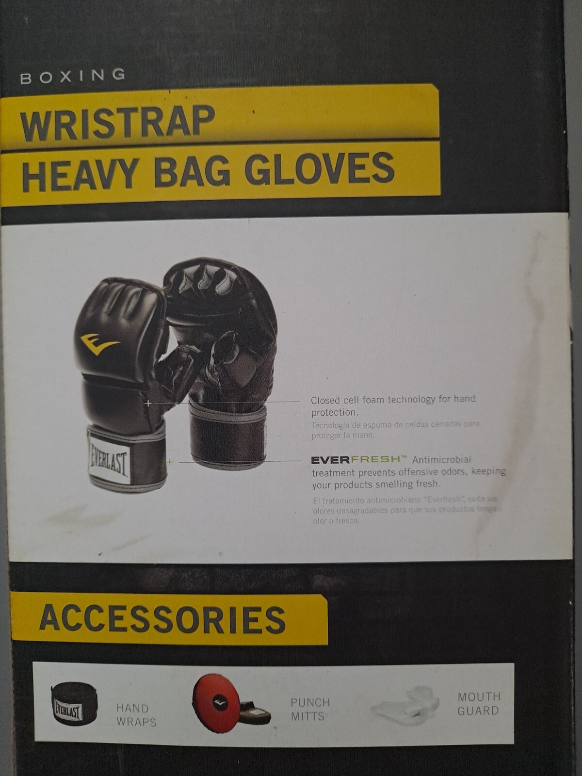 Everlast Pro Style Grappling Gloves - Red