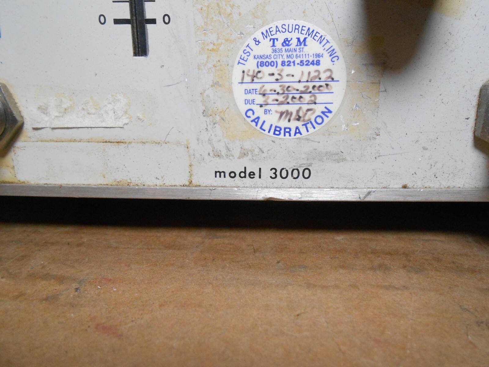 WAVETEK MODEL 3000 SIGNAL GENERATOR