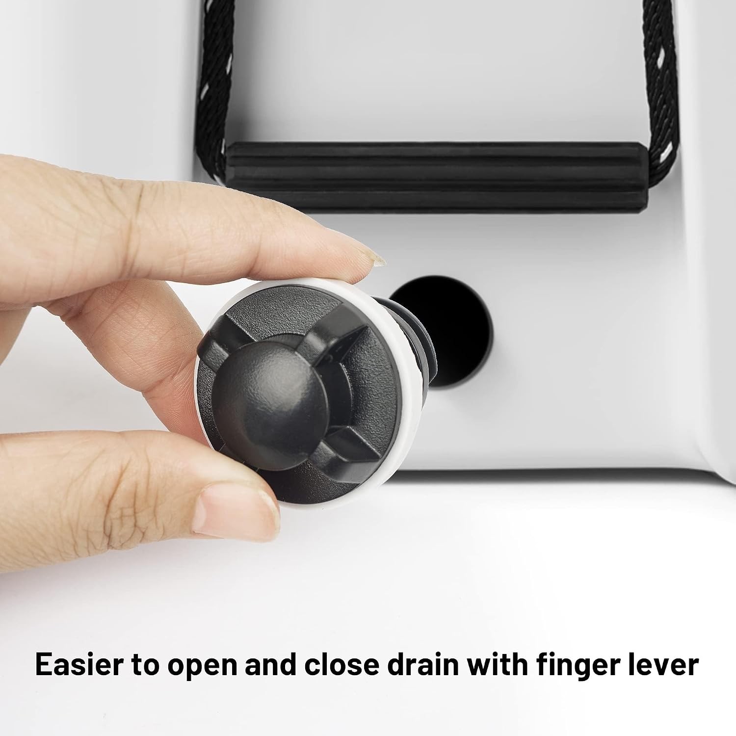 Drain Plug Kit 2 Pack Replacement for Yeti Coolers Black Compatible Drain Plug