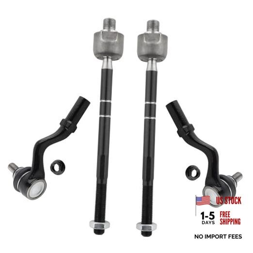 Front Steering Inner Outer Tie Rod Ends Suspension Kit for Mercedes-Benz E300