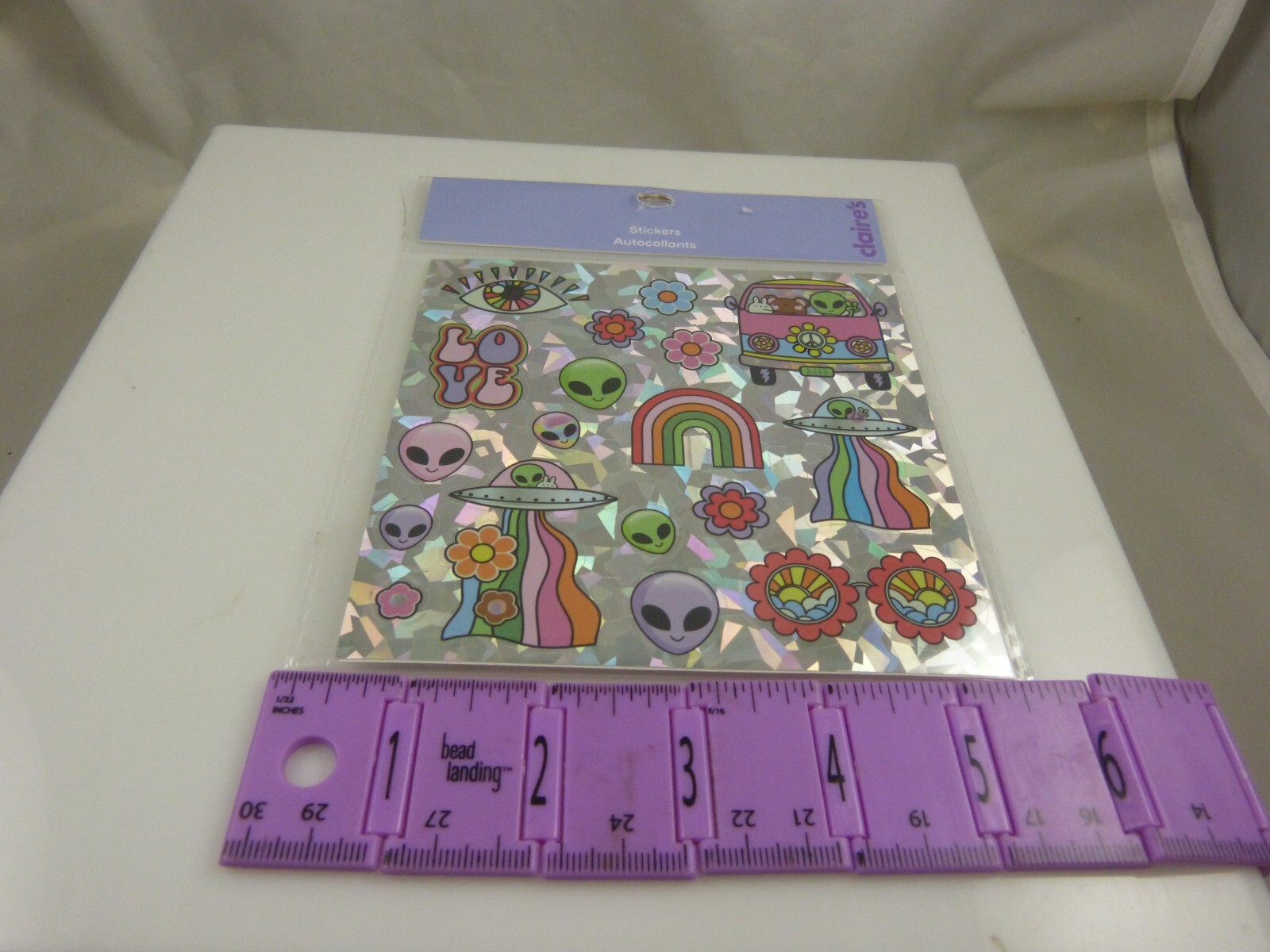 alien flowers love stickers Mello