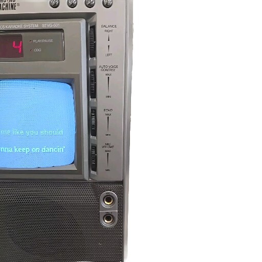 The Singing Machine Compact Disc Digital Audio Graphics With Microphone