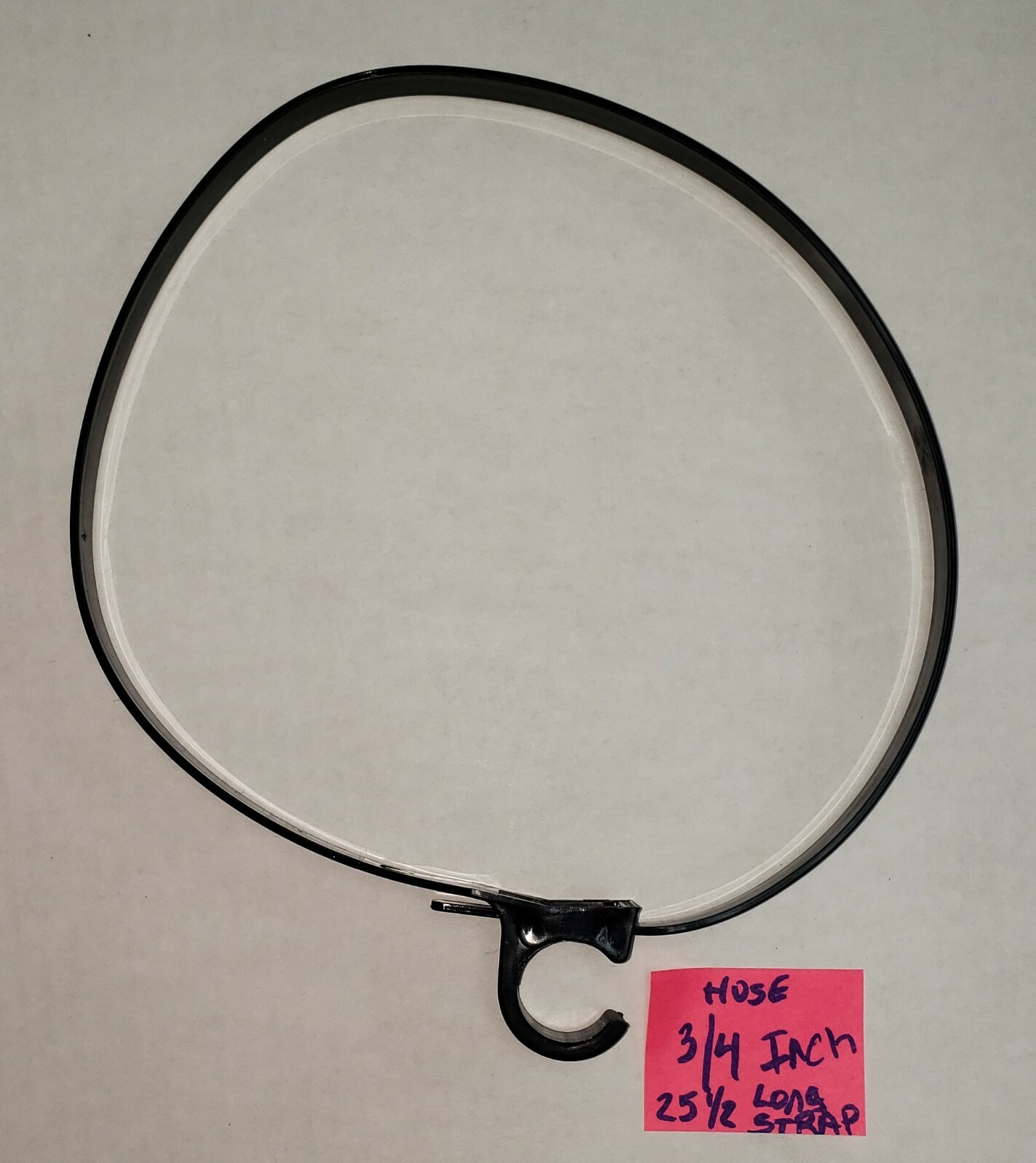 fire extinguisher  hose strap with clip 25½  LONG