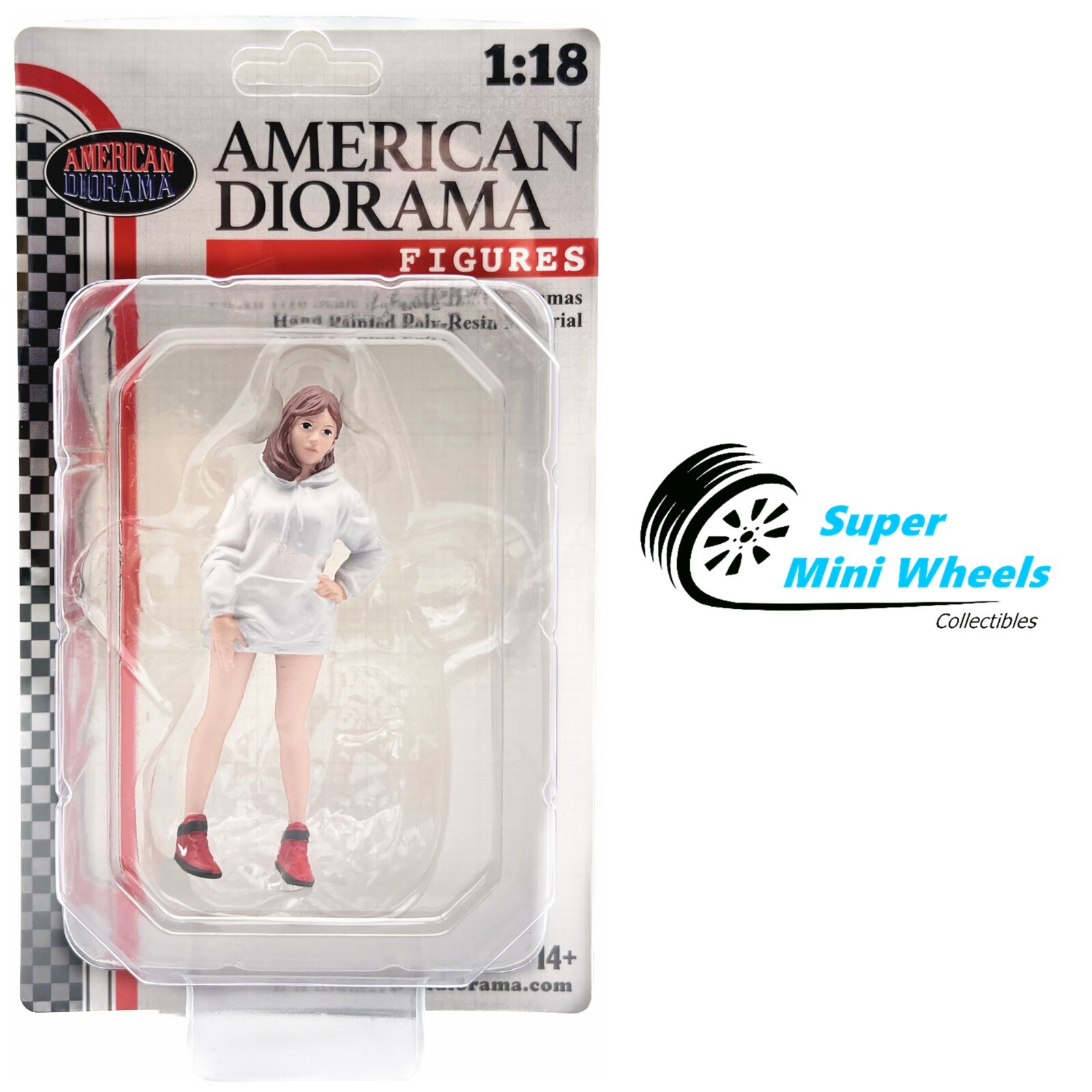 American Diorama 1:18 - Hip Hop Girls - Figure 2 - AD-18102