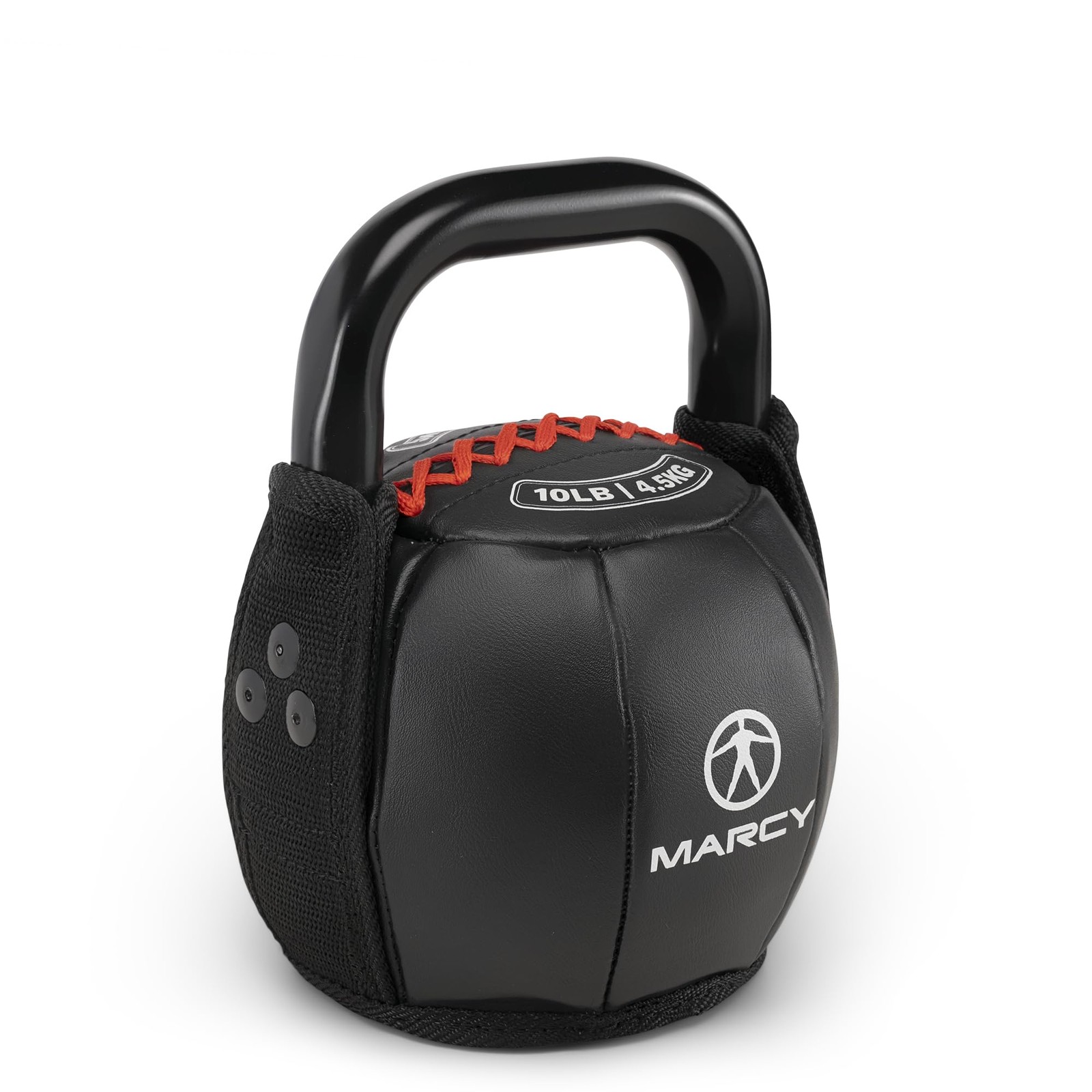 New Best Marcy Strength Training Soft Kettlebell with Handle for Weightlifting