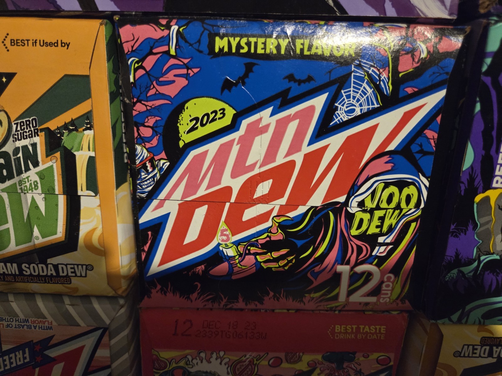 2023 Mtn Dew voodoo 12 Pack Sealed Box Discontinued Collector