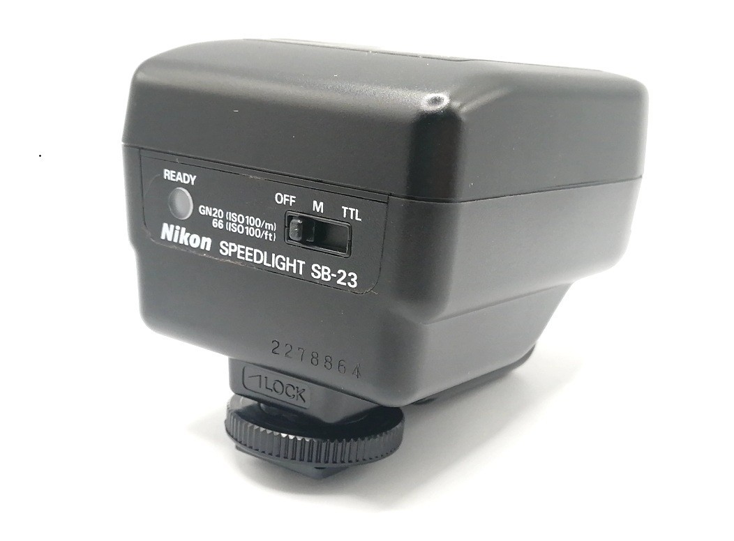 🎦👀✨MINT✨ Nikon Speedlight SB-23 Shoe Mount Flash From JAPAN