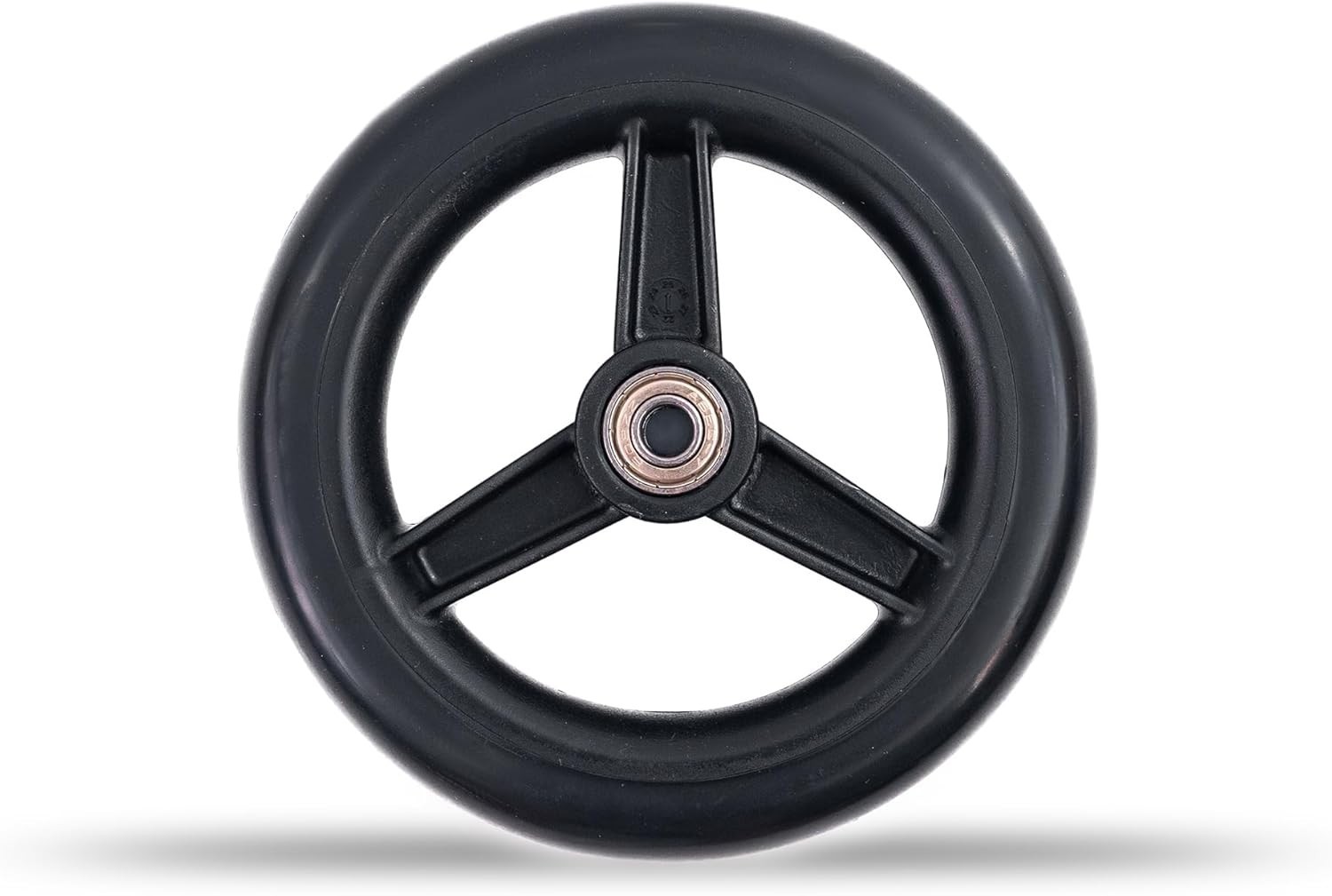 Universal 6-Inch Rollator Walker Wheels with Durable PU Tires - Safe Replacement