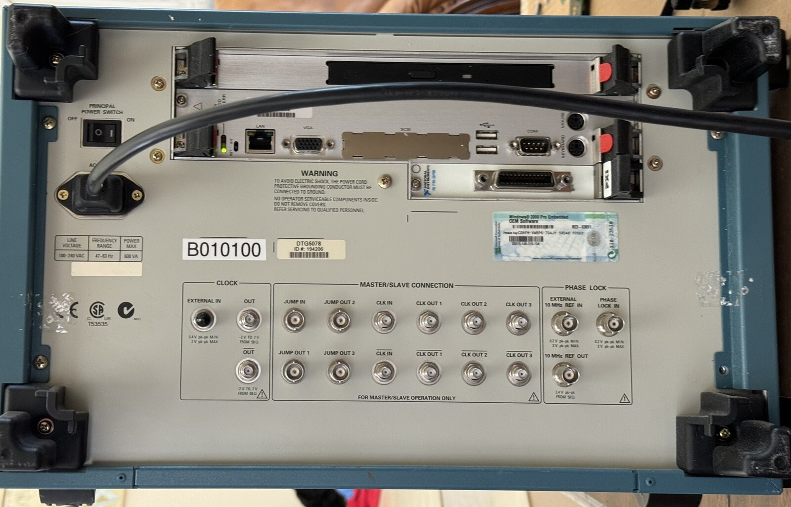 Tektronix DTG 5078 Data Timing Generator - 750Mb/s