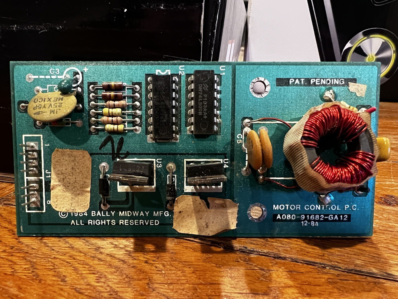 Motor Control Board For Bally Midnight Marauders Arcade