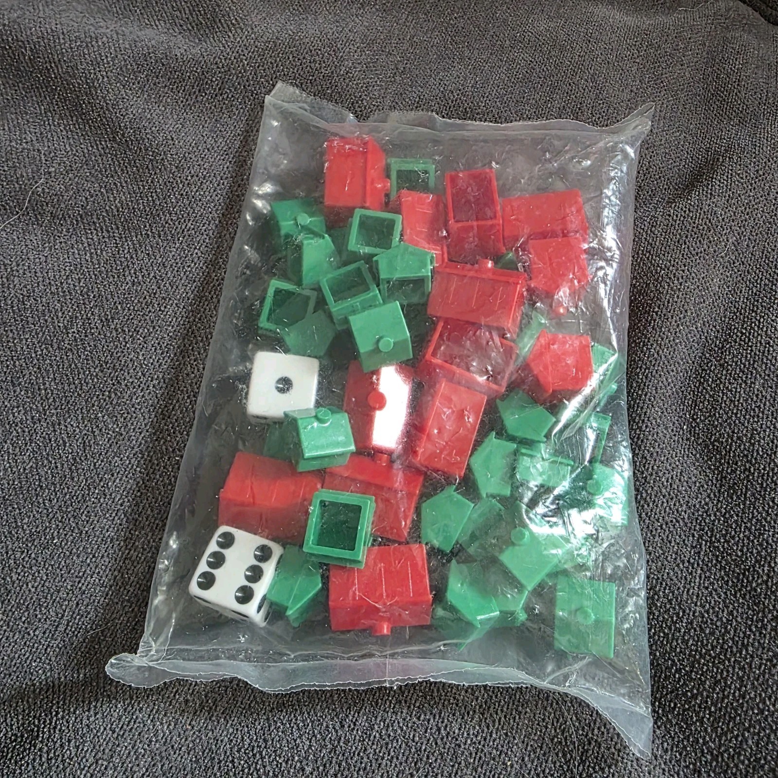Monopoly Hotel and House Refill Replacement Pack with Dice