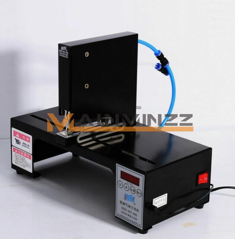 Single-head Head Automatic Electric Stapler Pneumatic Binding Machine 110V/220V