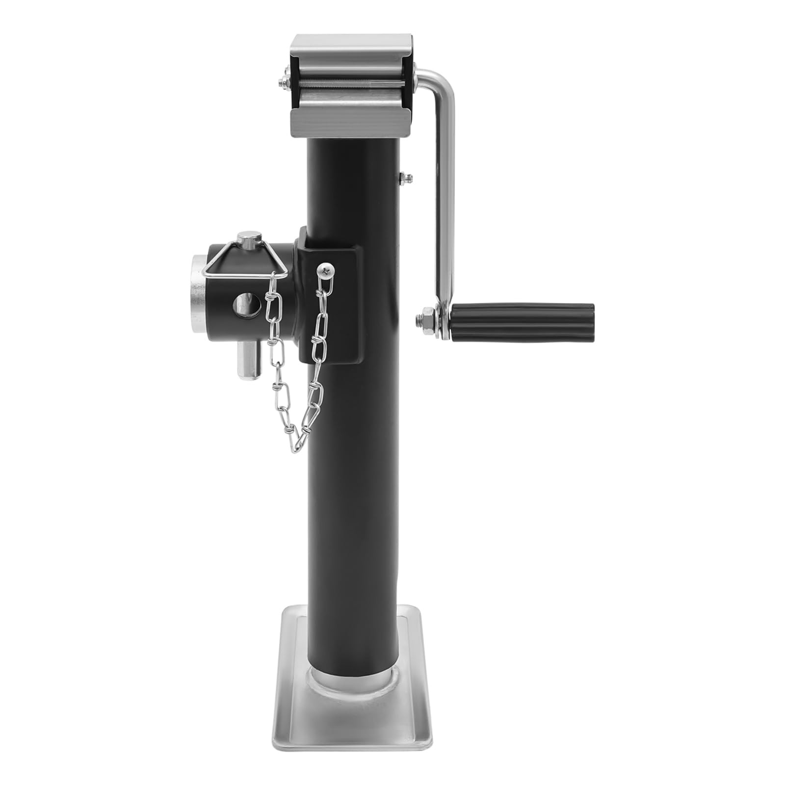1-Ton Heavy-Duty Swivel Trailer Jack with 10" Lift – 2200 lb Capacity Manual Ton