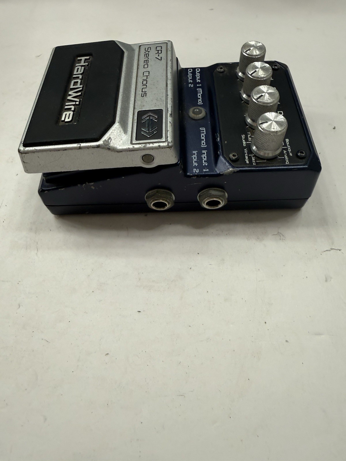 Digitech CR-7 Hardwire Stereo Chorus Digital Guitar Effect Pedal