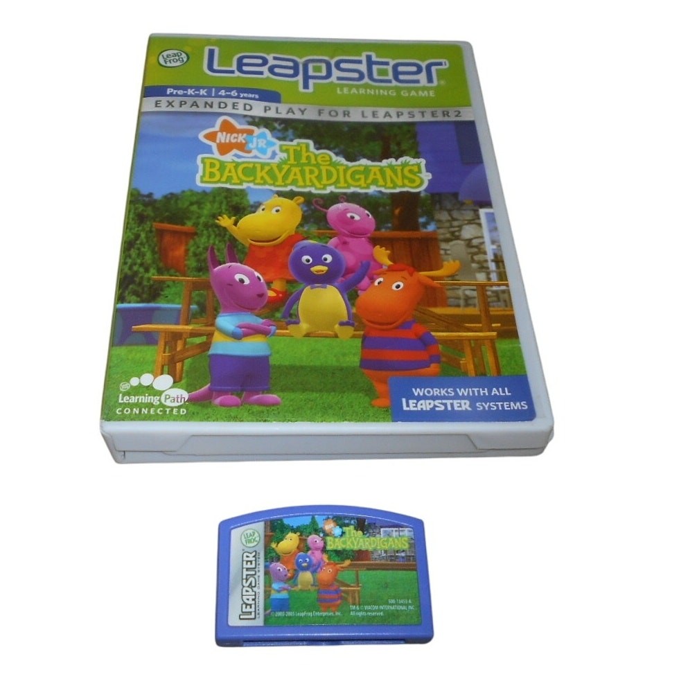 Leapster Nick Jr. The Backyardigans Learning Game Leap Frog Pre-K to K 2006