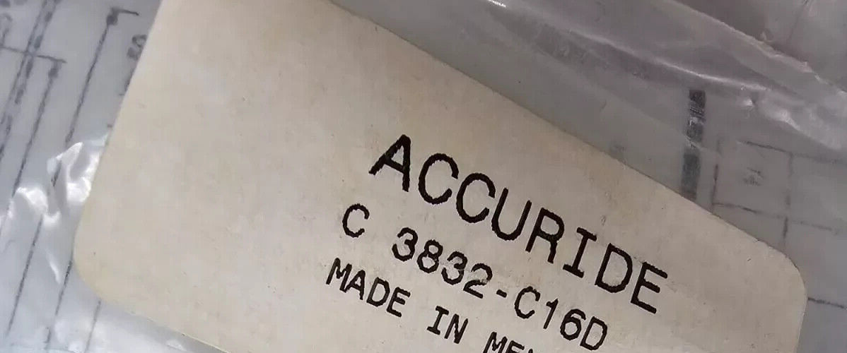 (Lot of 2) 16'' ACCURIDE C3832-C16D Heavy Duty Drawer Slide Track Rail 100-lb