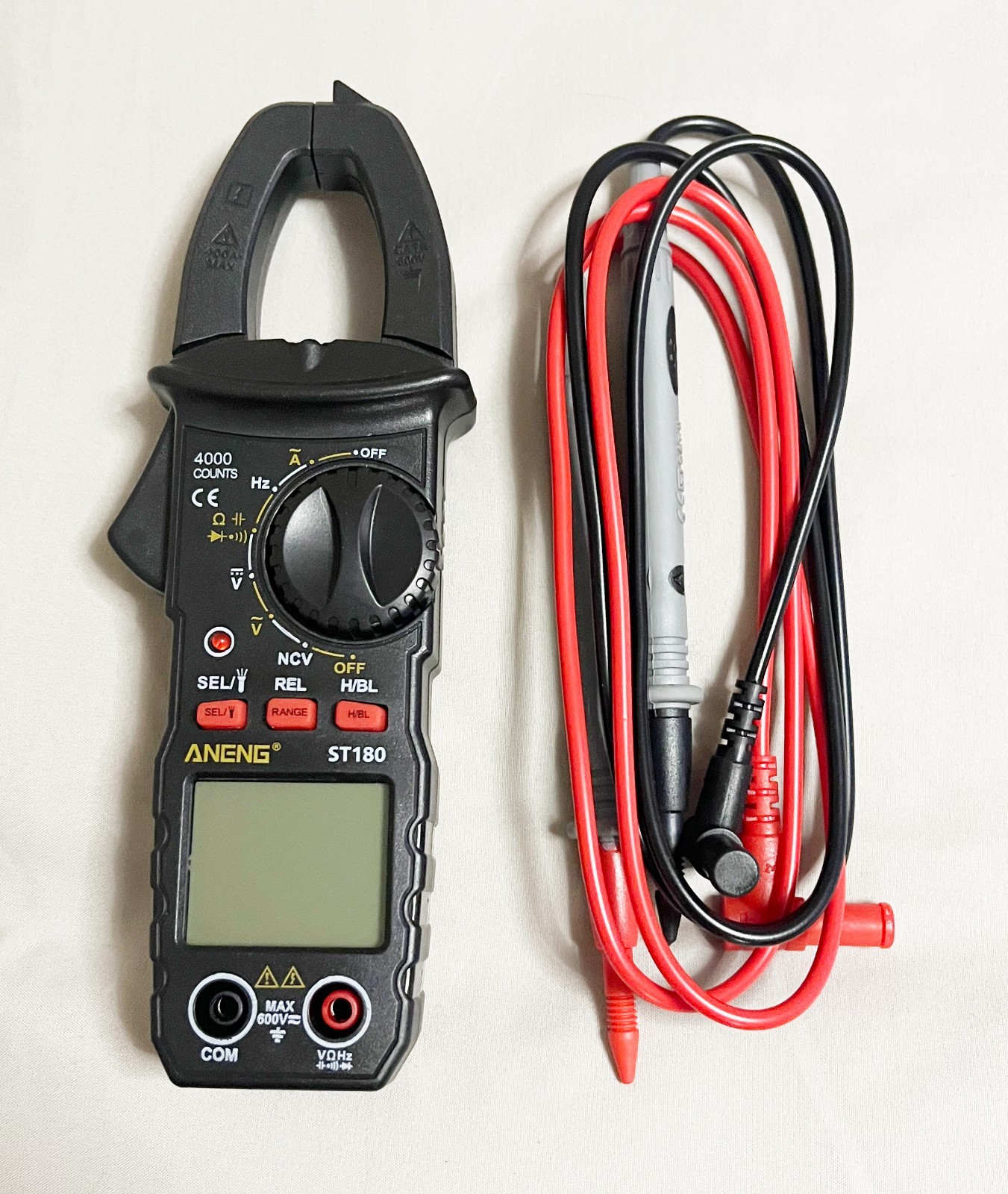ANENG ST180 Clamp Meter Digital Multimeter AC Current Meter