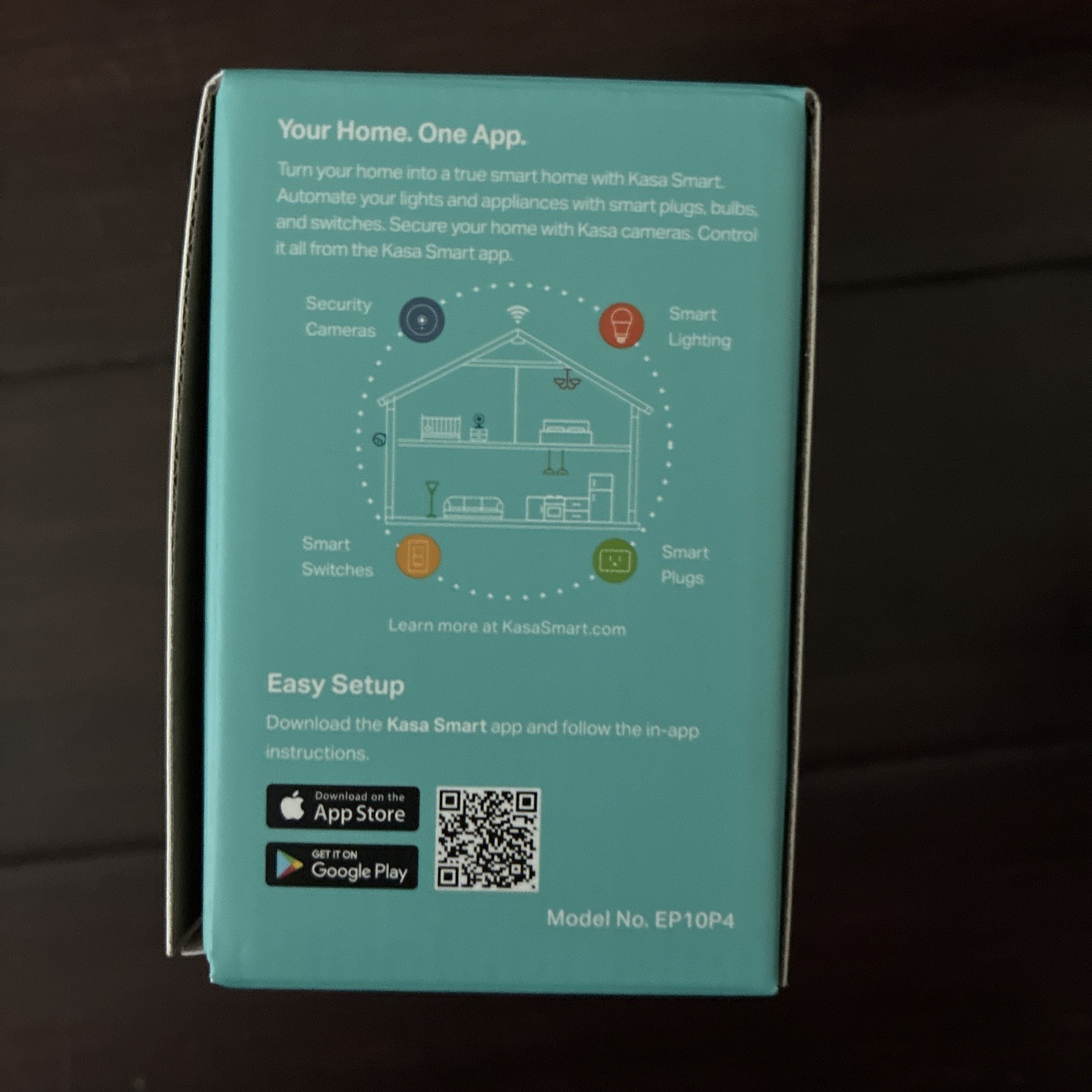 TP-Link Kasa Smart Wi-Fi Plug Mini 4-Pack (EP10P4)