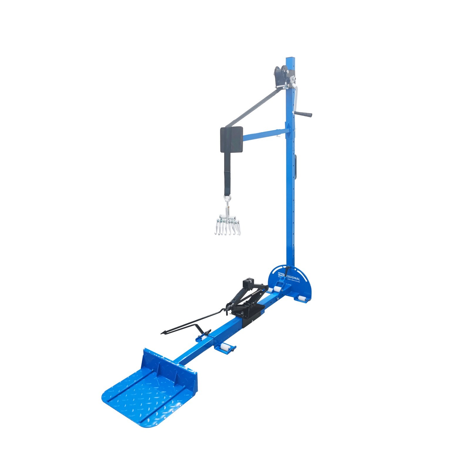 Open Box！Car Body Sheet Metal Dent Repair Tool Pull System with Auxiliary Arm