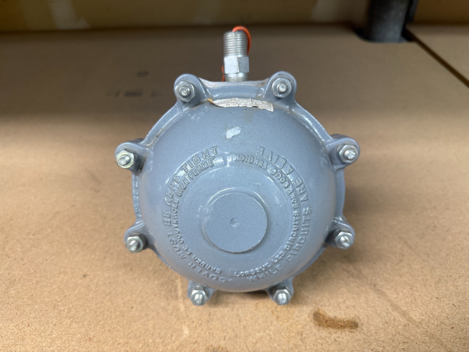 Edwards 5524-AH 120 VAC 28 Amp Explosion Proof Driver