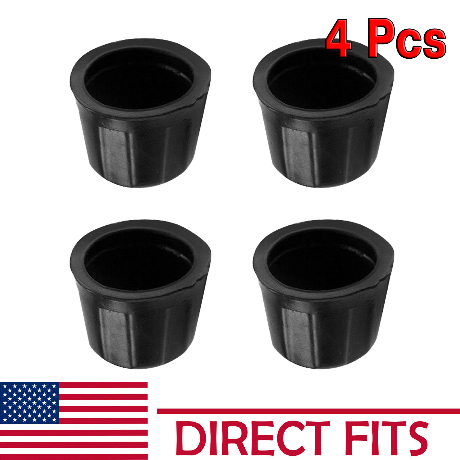 4x Dust rubber Cap cover 40mm for 110cc 125cc 250cc ATV Quad GoKart rim wheel