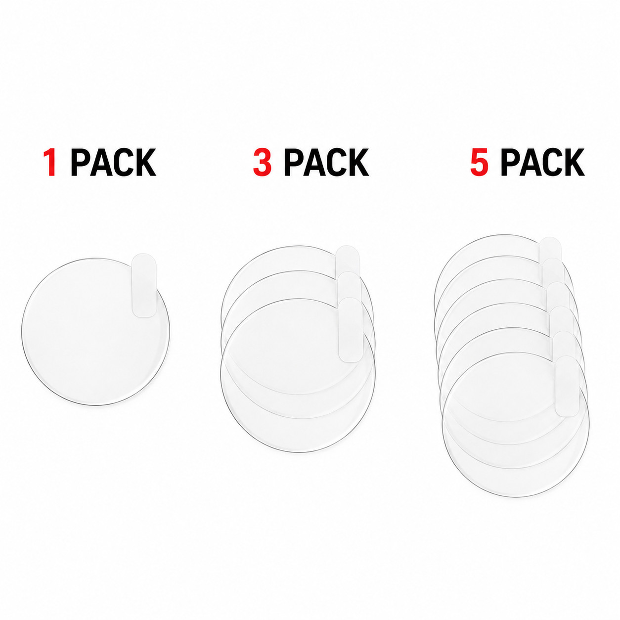 Garmin Forerunner 165 Screen Protector Hydrogel 3 Pack HD Clear Self Healing