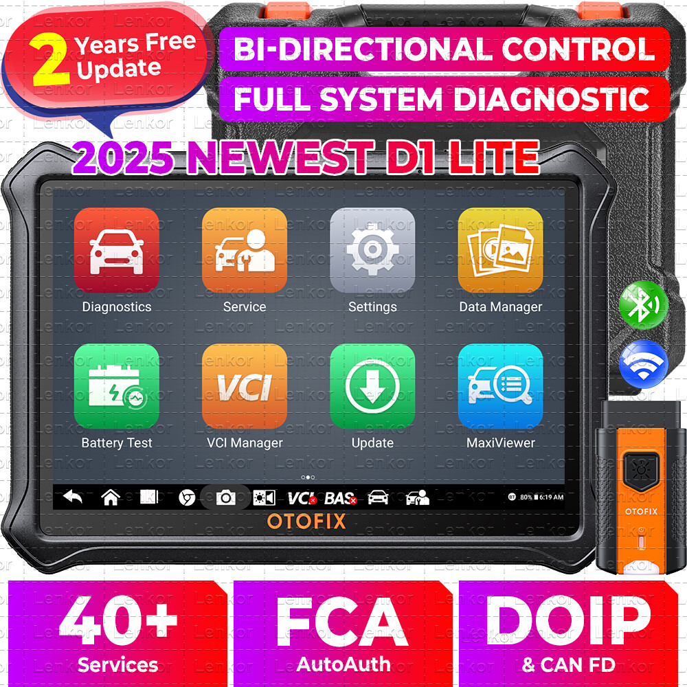 2026 OTOFIX D1 Lite Car Bidirectional Scanner Auto Full System Diagnostic Tool