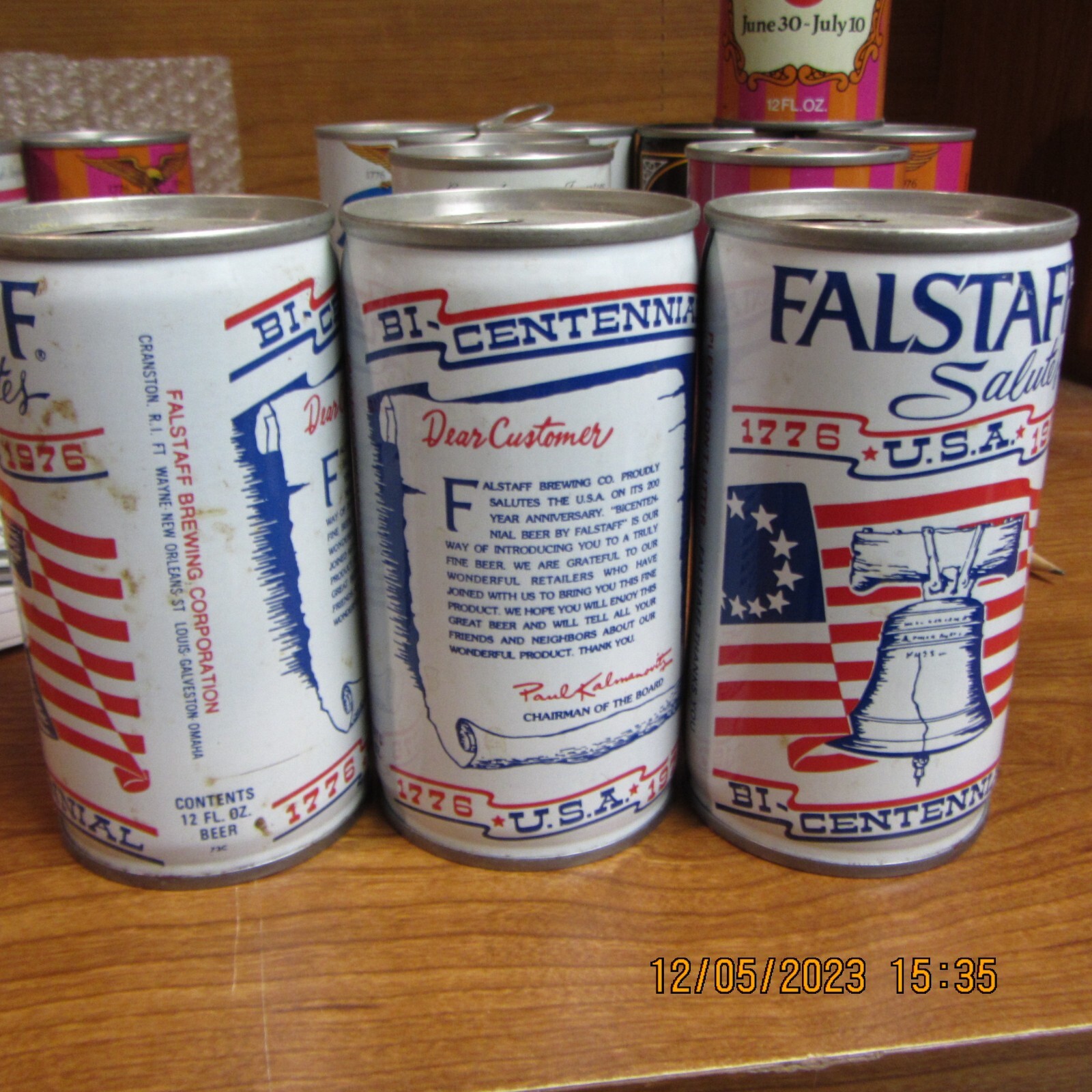 SODA/BEER CANS
