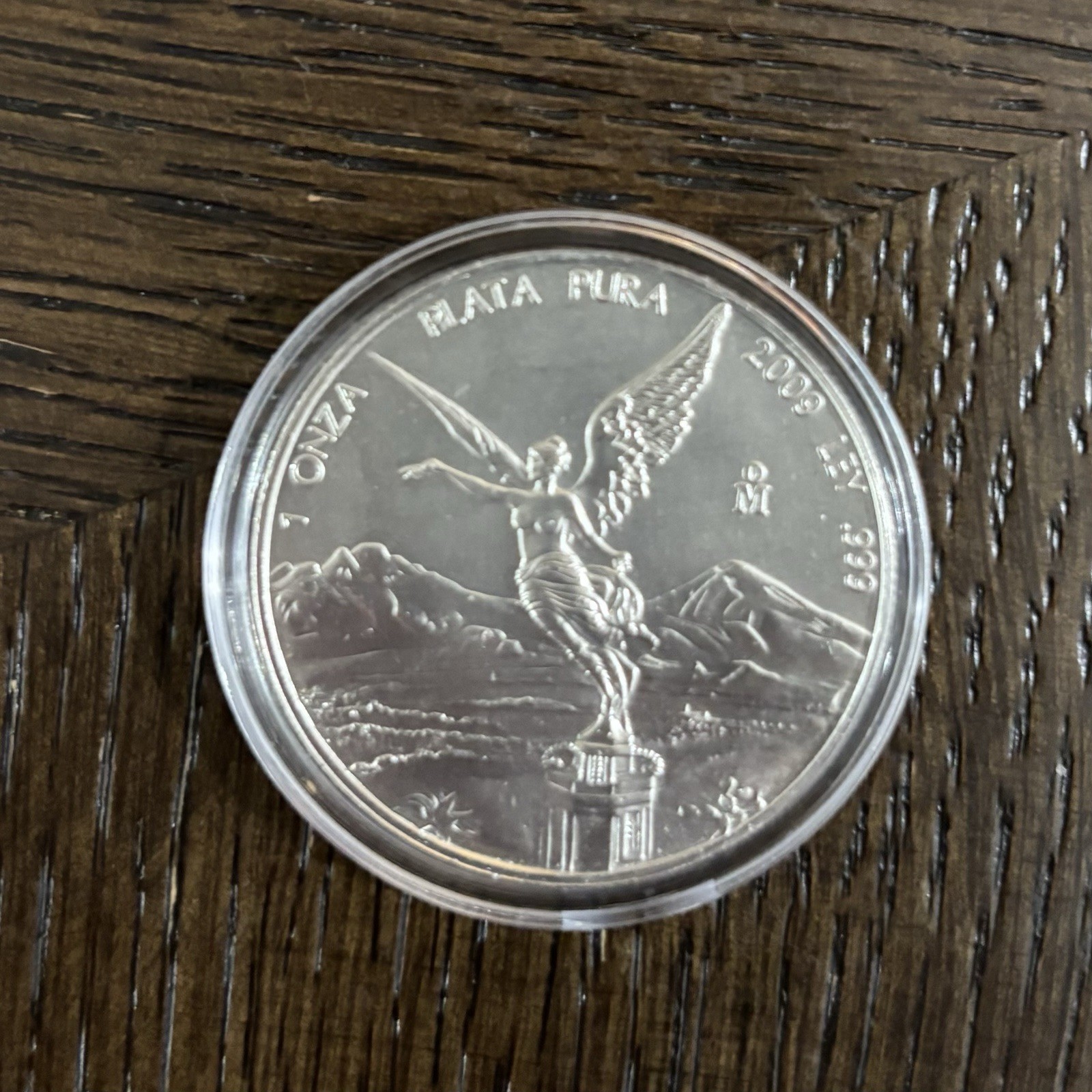 2009 Mo Mexico 1 Ounce Silver Libertad