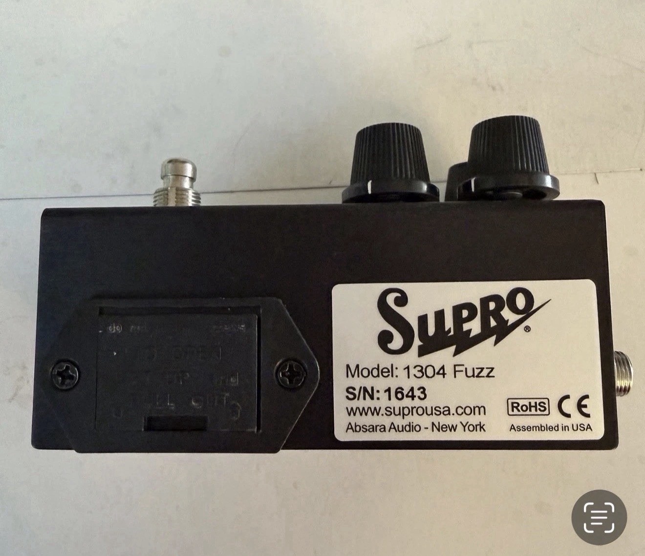 Supro Fuzz Pedal