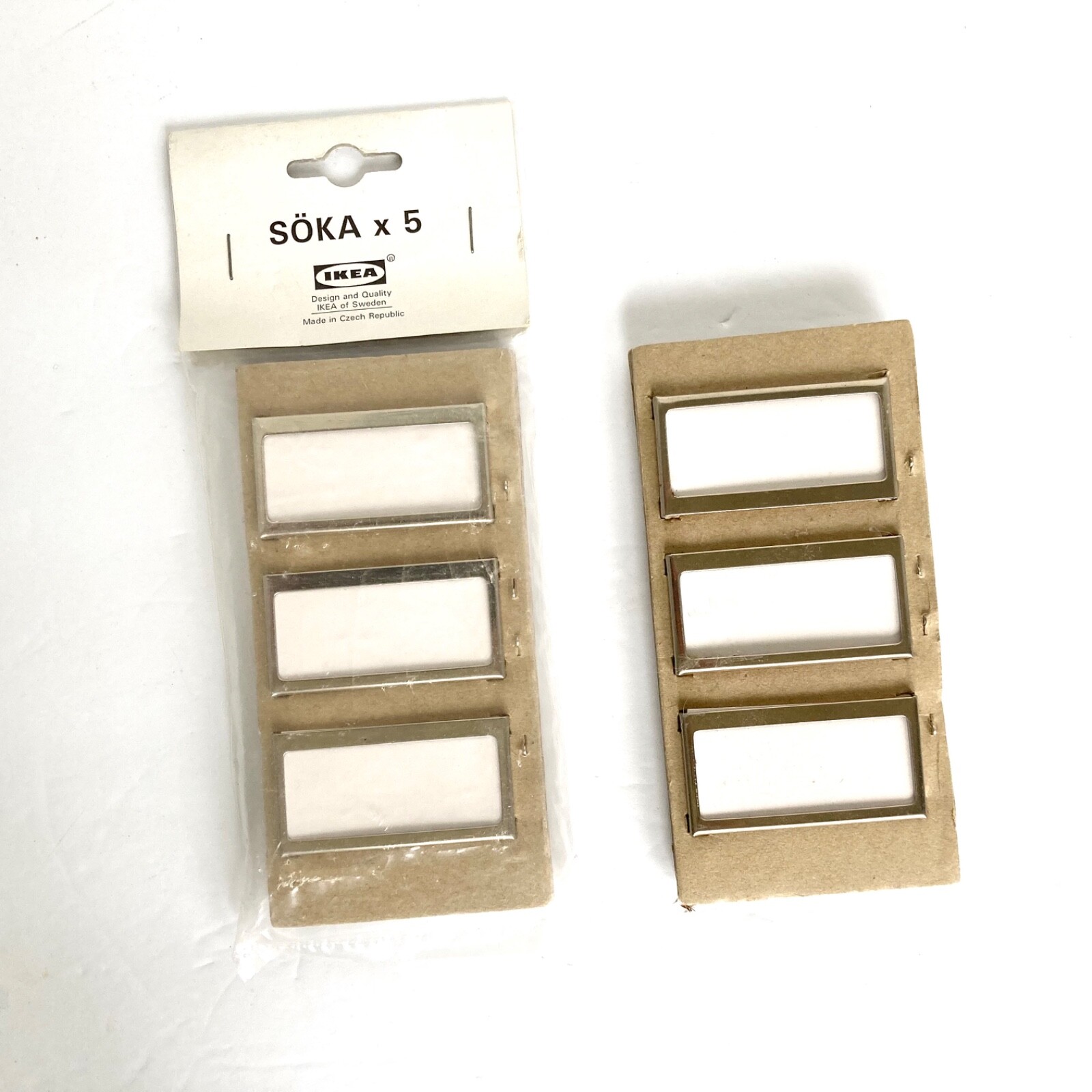 Ikea Soka Söka Metal Frame Label Furniture Pack New Crafts DIY