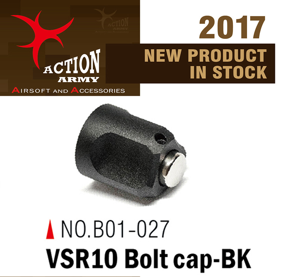 Action Army B01-027 CNC VSR10 Bolt End Cap for Tokyo Marui VSR10 made in Taiwan