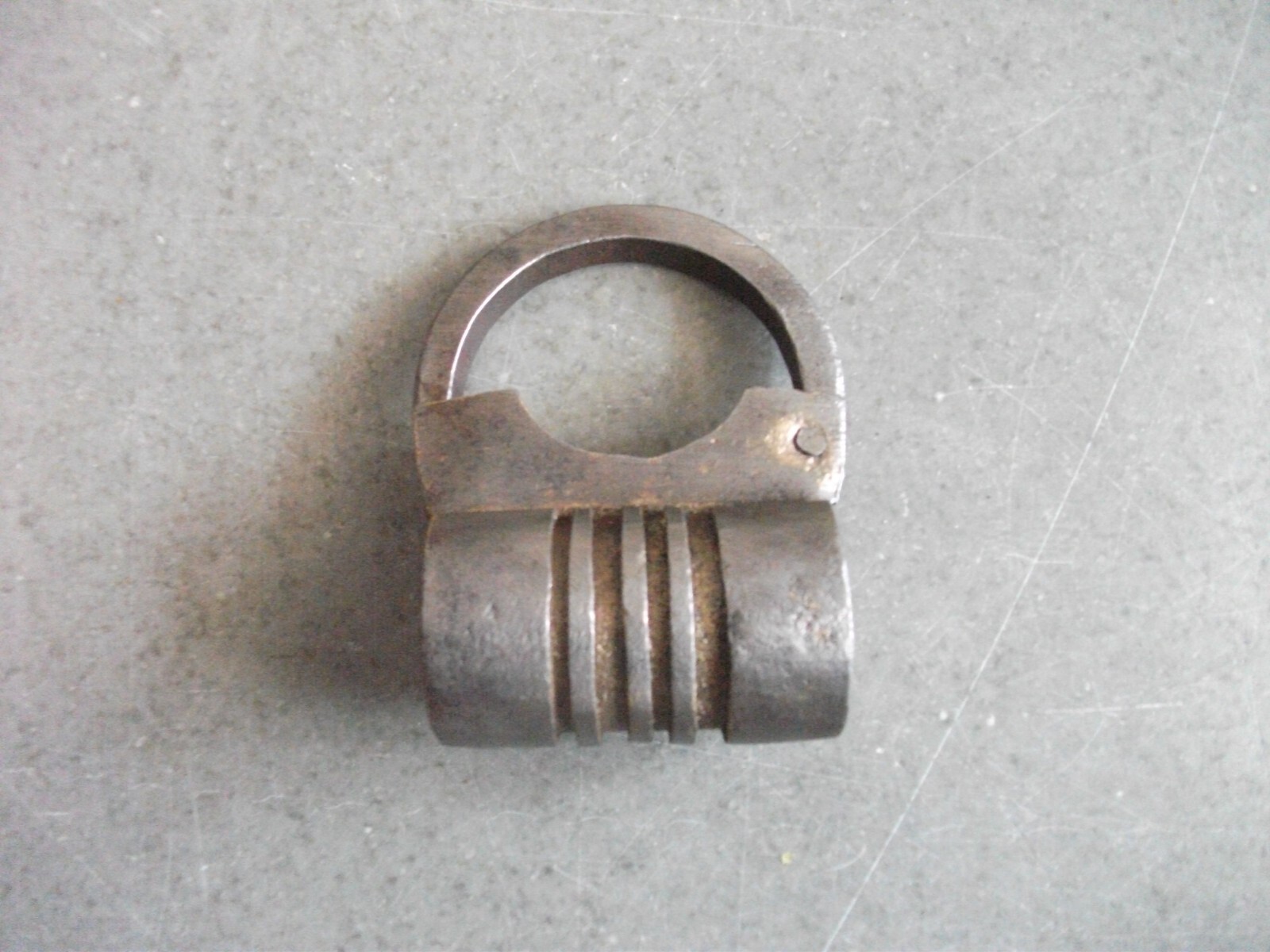 4 Pc Vintage Iron Different Shape Solid Handcrafted Heavy Padlock