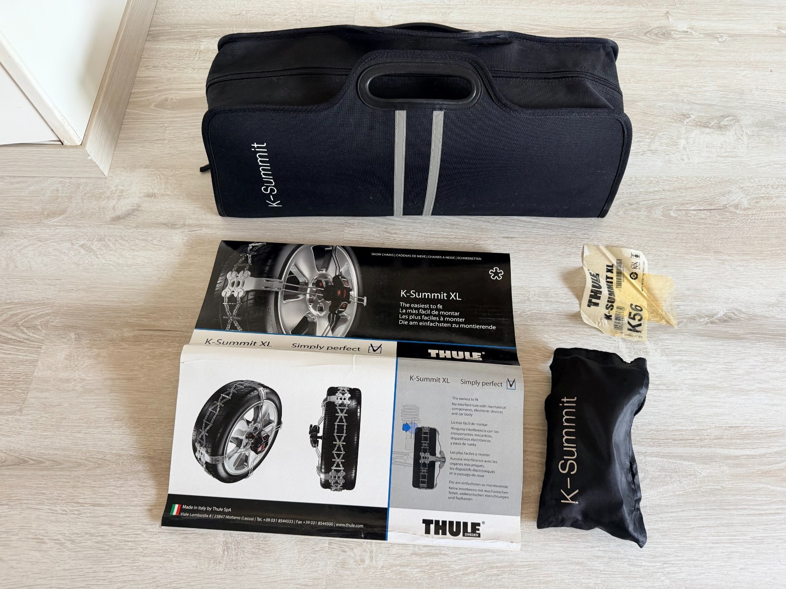 KONIG K-SUMMIT XL K56 SNOW CHAINS FOR CROSSOVER AND SUV APPROVED