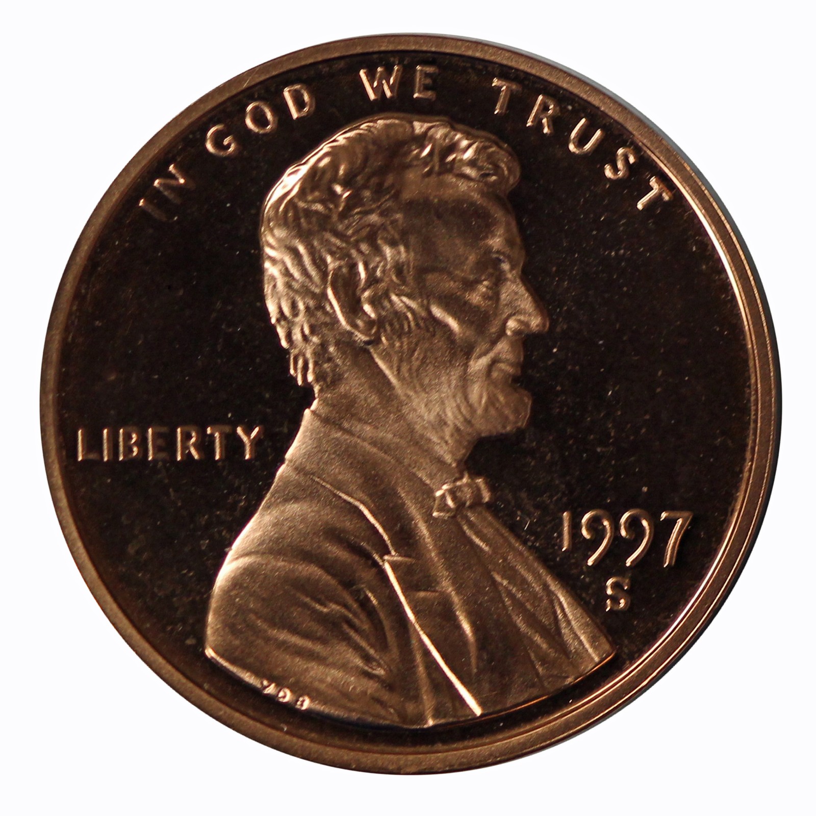 1997 -S Lincoln Memorial Cent Gem Proof Single Coin