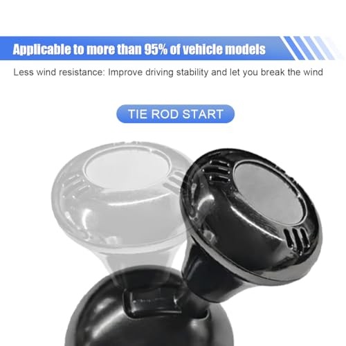 Car Joystick Starter, Car Start Button Rocker, Metal Push to Start Black