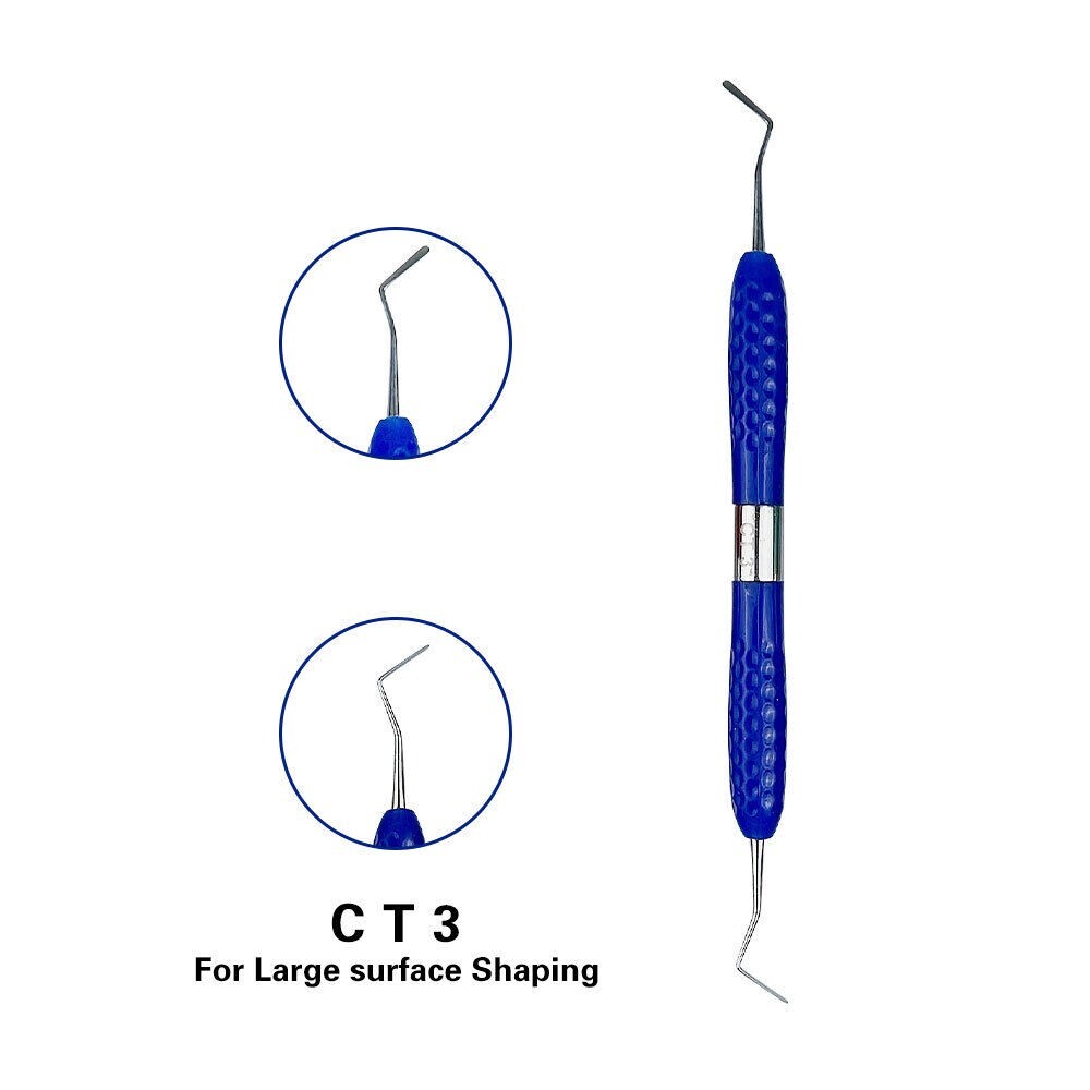 Dental Spatulas Aesthetic Composite Resin Filling Instrument Restoration CT3