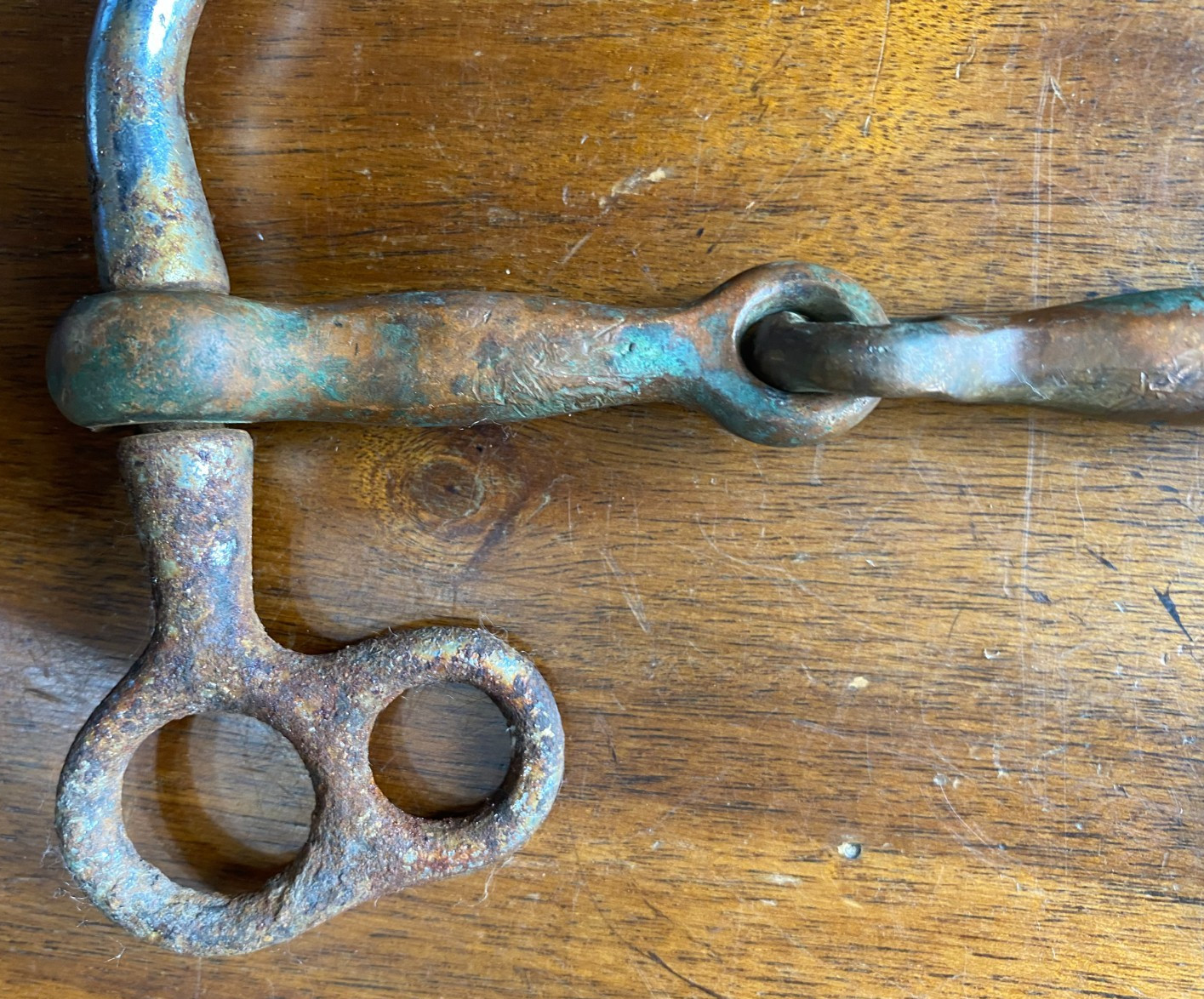 Vintage Antique Snaffle Cow Horse Bridle Bit